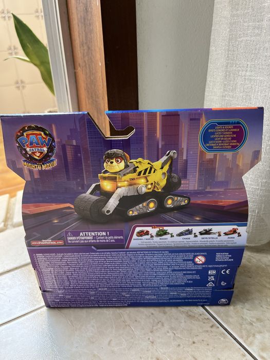 Boneco Patrulha Pata “Rubble” The Mighty Movie - Selado