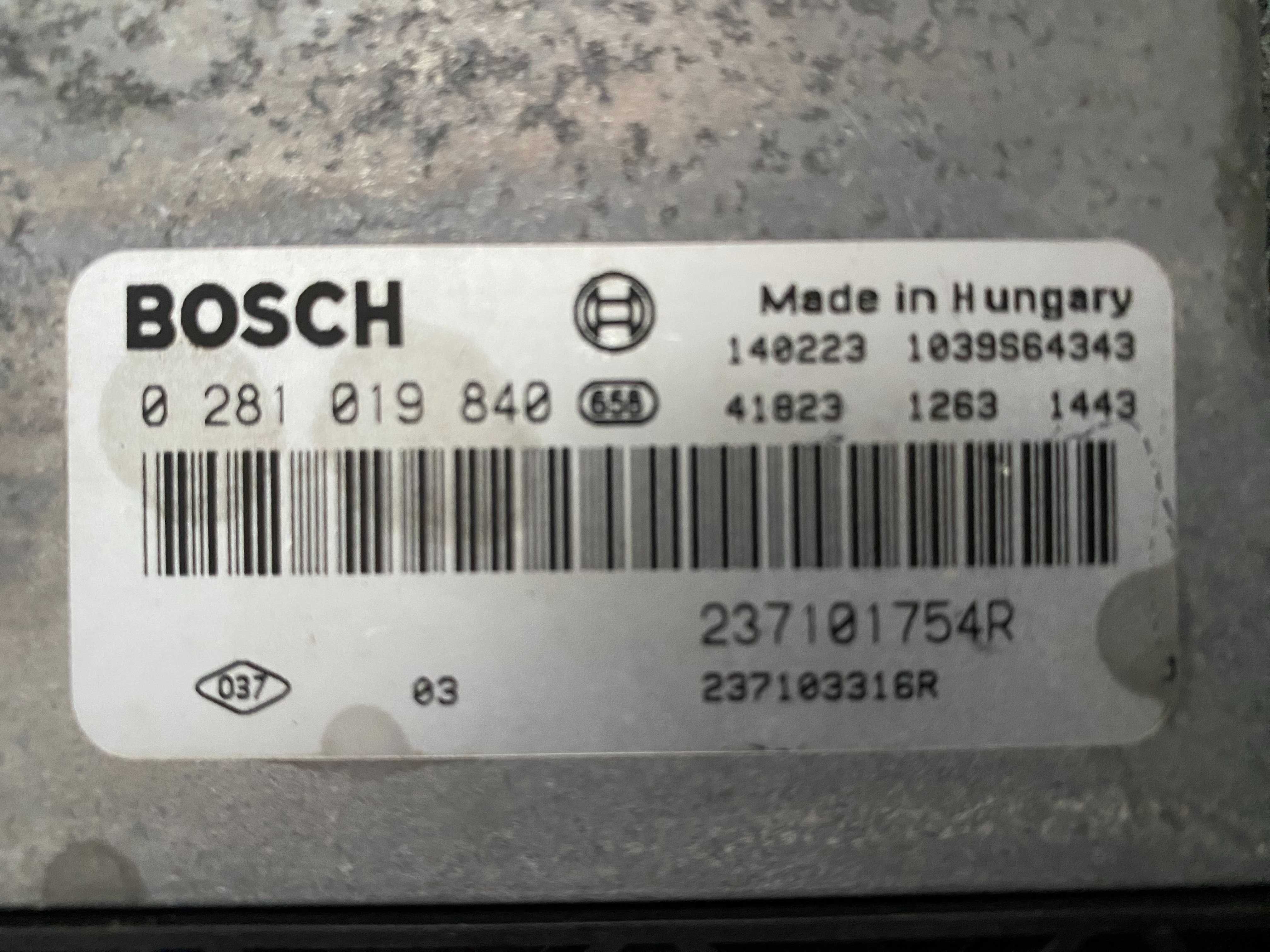 Блок к-ня двигуном 2.0 DCI 0281015330/0281017003/0281018497/0281019840