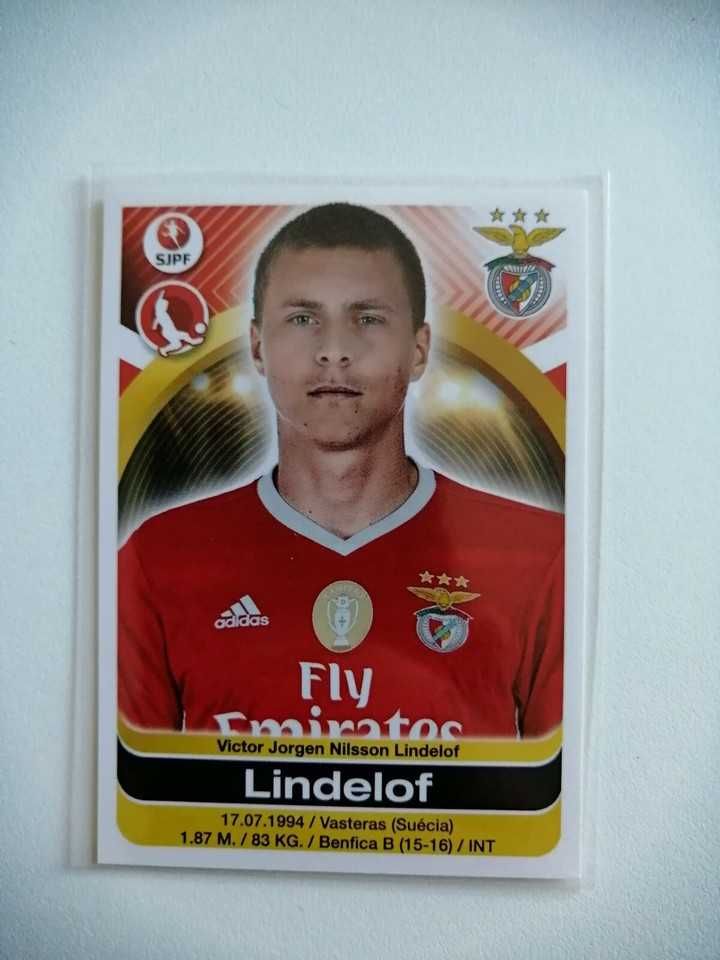 Victor Lindelof cromo- Man Utd - Rookie Benfica  Futebol 2016-17 - #40