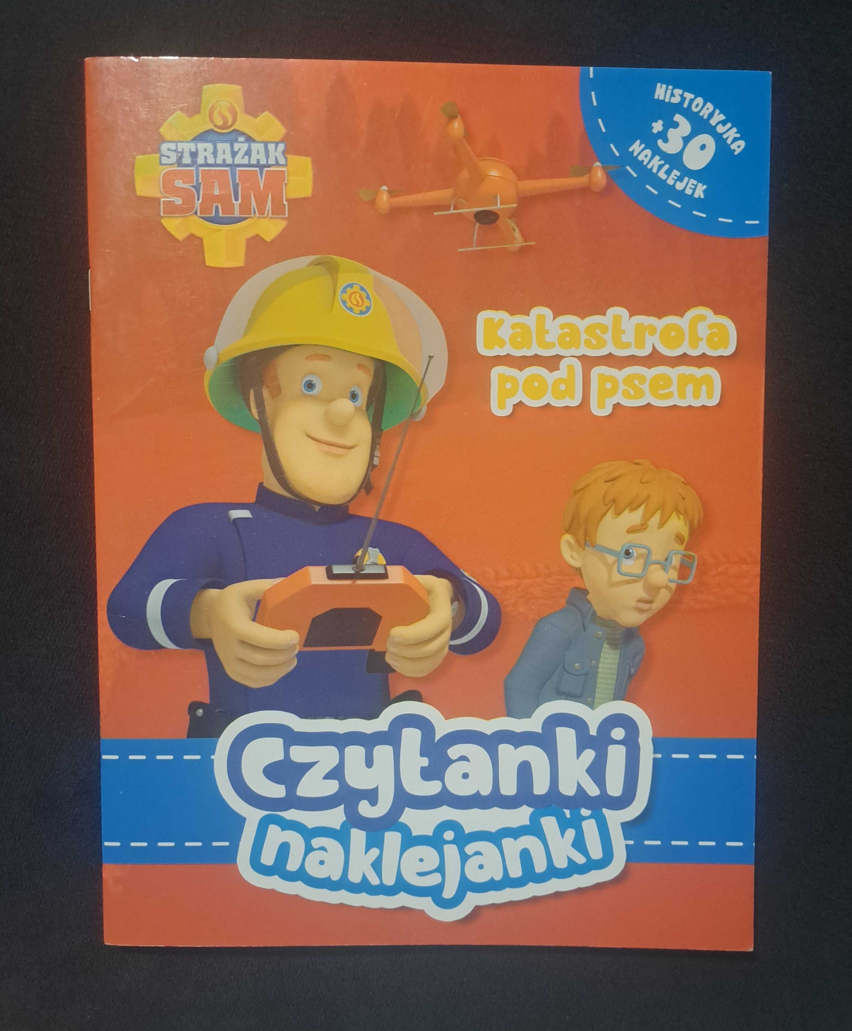 Książka Czytanki naklejanki. Katastrofa pod psem. Strażak Sam