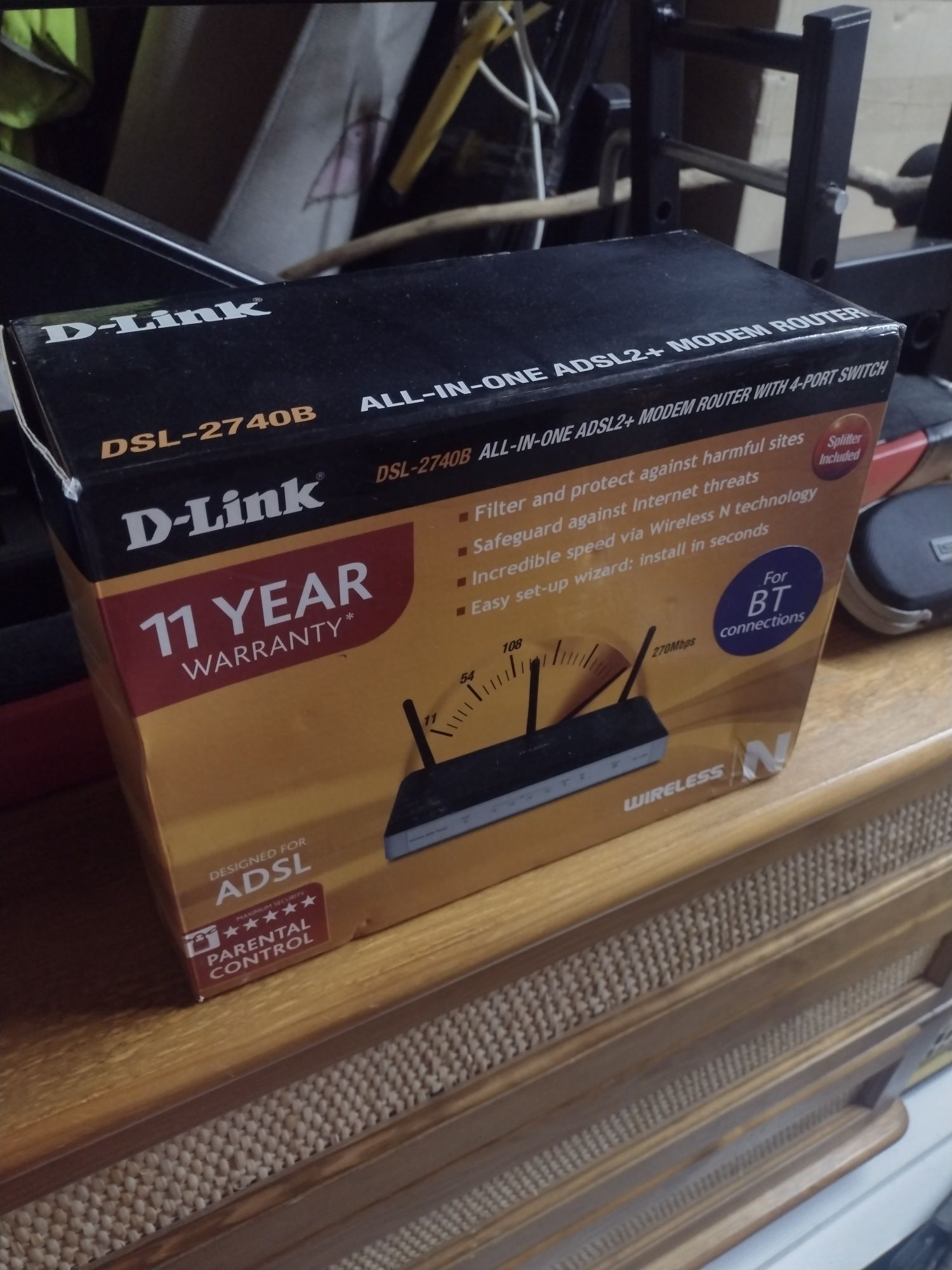 Router d-link dsl-2740b nowy