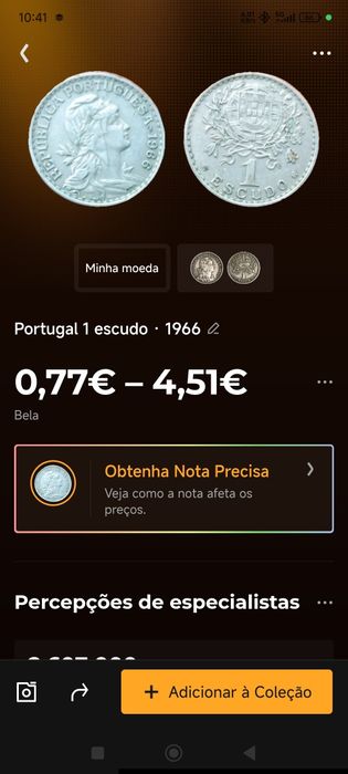 27 Moedas de 1 escudo