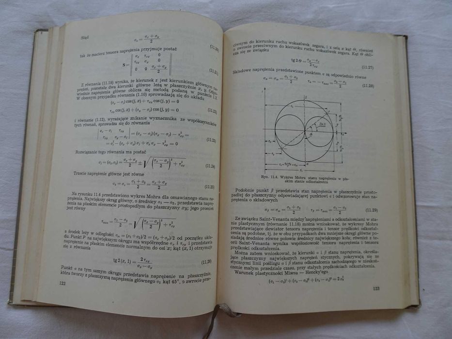 Książka O. Hoffman G. Sachs Wprowadzenie do teorii plastyczności tech