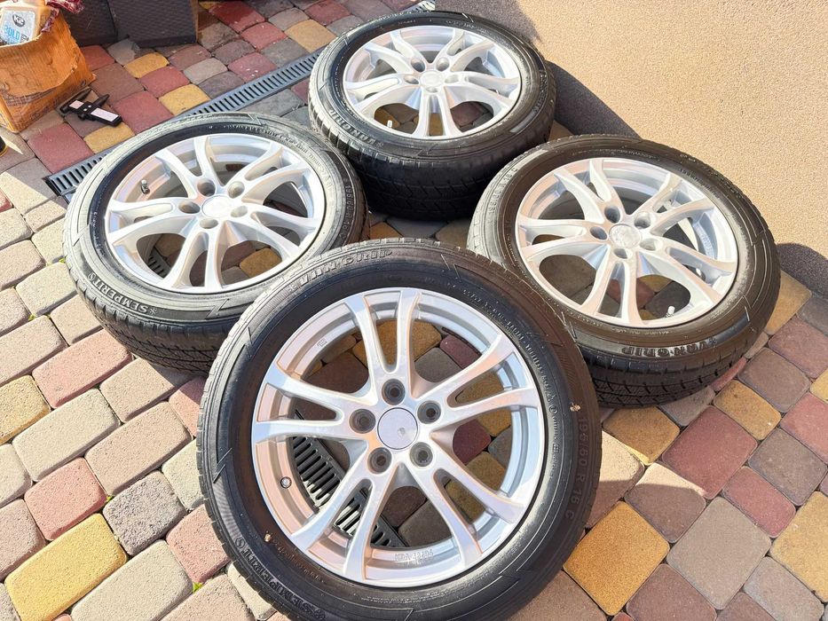 Тітанові діски Anzio 5*112 R16 Mercedes -Audi-Scoda-VW-Seat