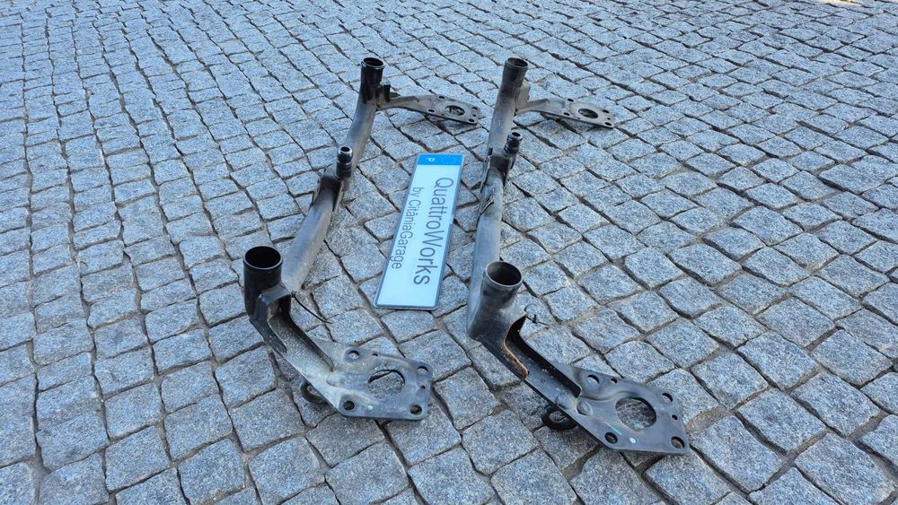 AUDI A4 B5 (8D) - Tubo Metálico Intercooler/ Apoio Motor Frente Fibra.