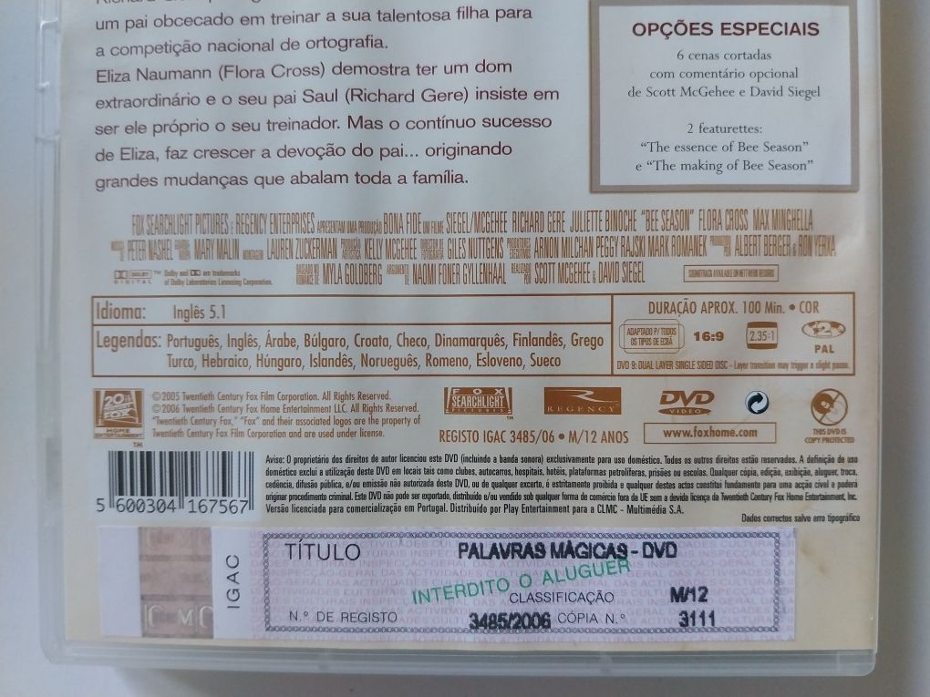 Paplavras Mágicas ( Bee Season ) , Richard Gere , Juliette Binoche