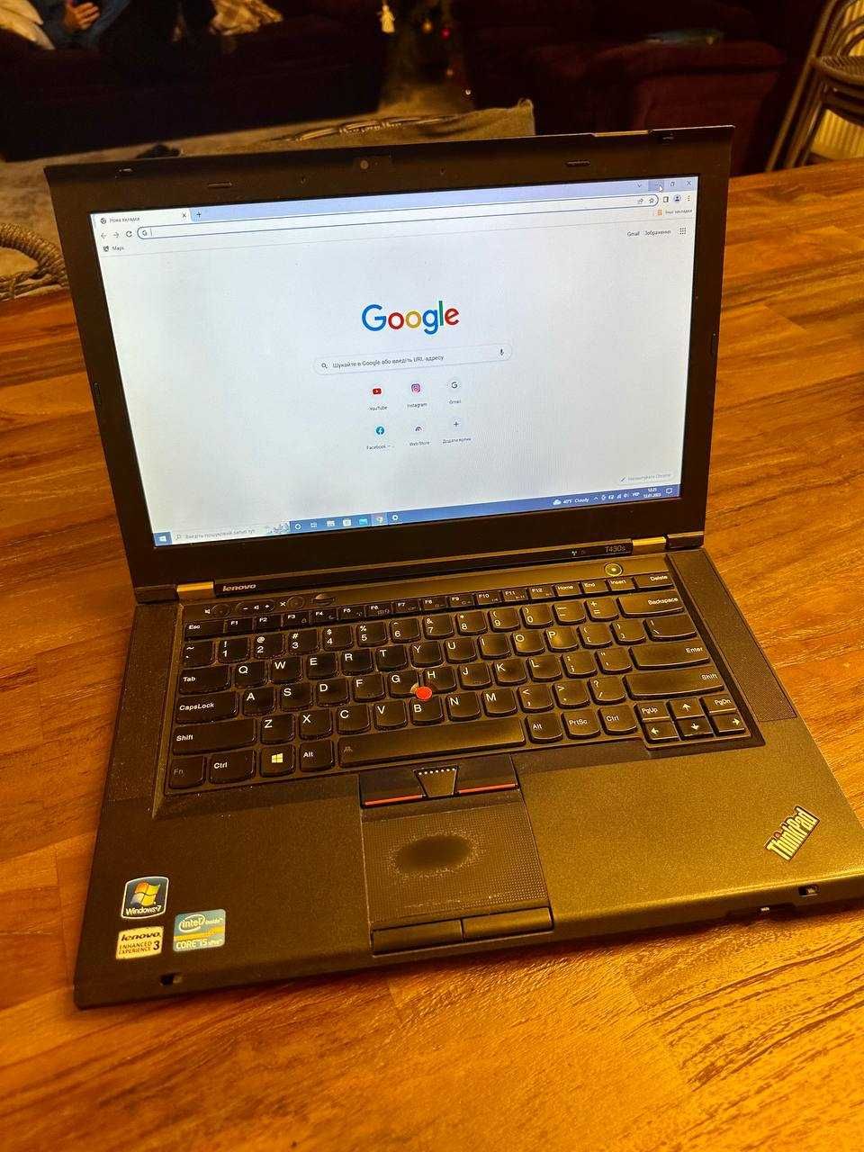 Laptop Lenovo ThinkPad T430S 14 " Intel Core i5 8 GB / 260 GB czarny