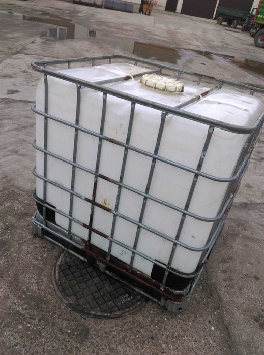 Mauzer zbiornik 1000l zbiornik na deszczówkę paletopojemnik