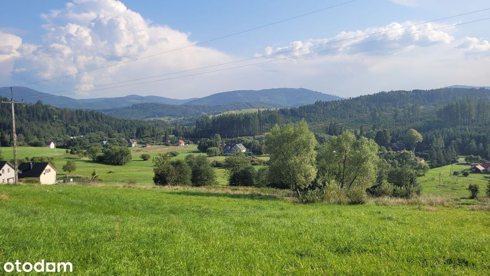 Działka budowlana z widokiem na góry | 2000 m², Sól-Kiczora