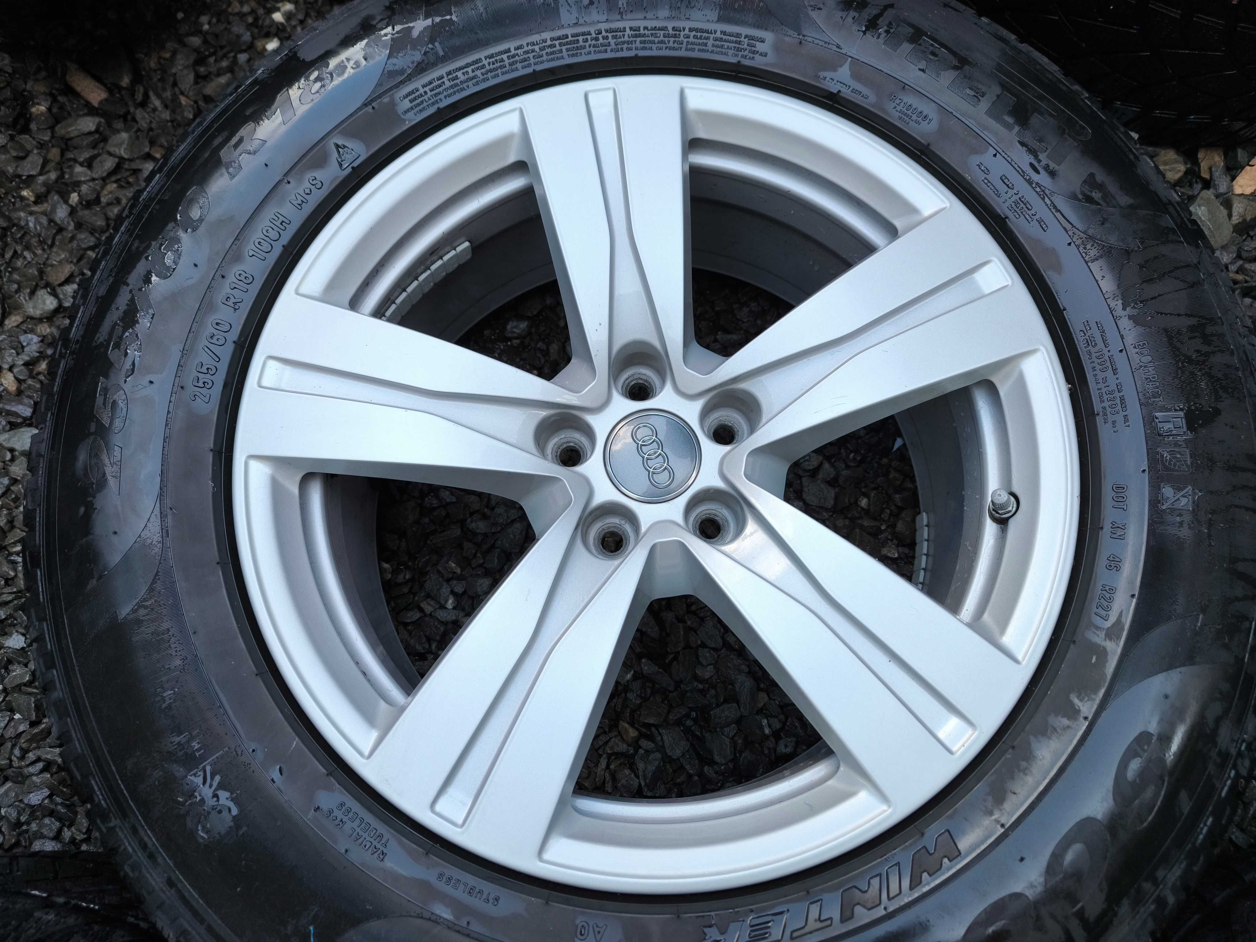 Koła Audi Q5 Q7 Q8 A4 A6 A7 A8 S6 S8 18 cali 5x112 ET25 Opony 255/60