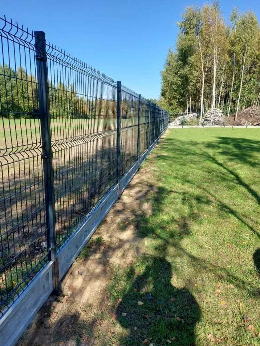 Ogrodzenie panelowe ø 4,0mm, H-123 cm + podmurówka 25cm