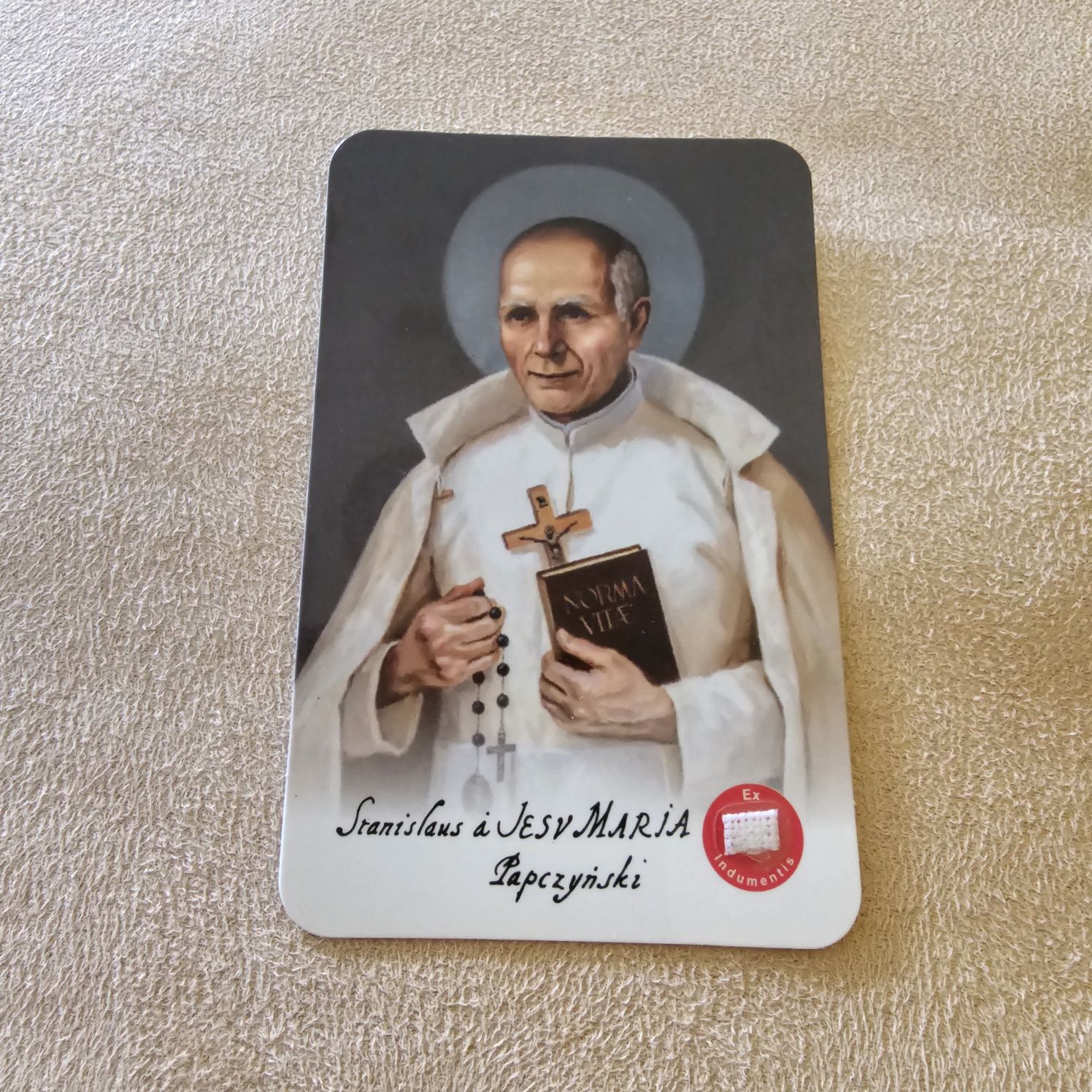 relikwia obrazek Stanisław Papczyński