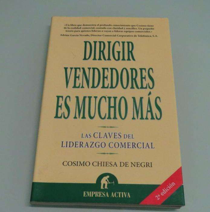 livro - Dirigir Vendedores es Mucho Màs