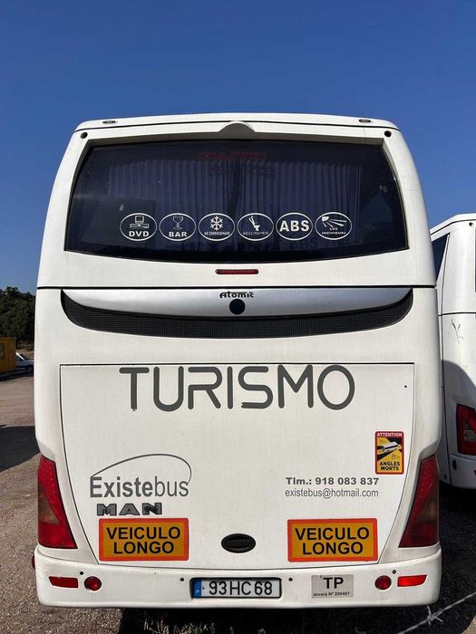 Autocarro MAN ATOMIC 57 lugares ano 2009 Nacional