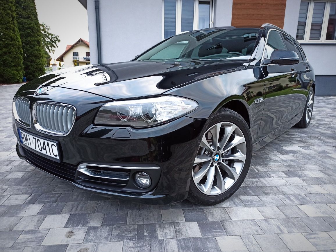 F11 520d Xdrive / kamery 360 / bi-xenon /Nowe opony/ Lift / LCI/ Euro6