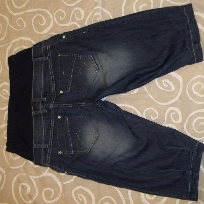Spodnie ciążowe krótkie jeans rozm. XL