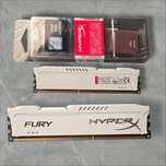 Pamięć RAM DDR3 8GB HyperX Fury 1600MHz – Biała