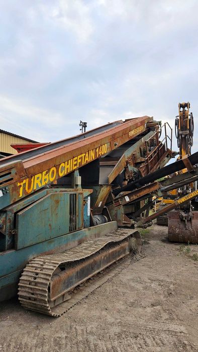 Przesiewacz mobilny Powerscreen Chieftain 1400 rozdrabniacz wibrokrata
