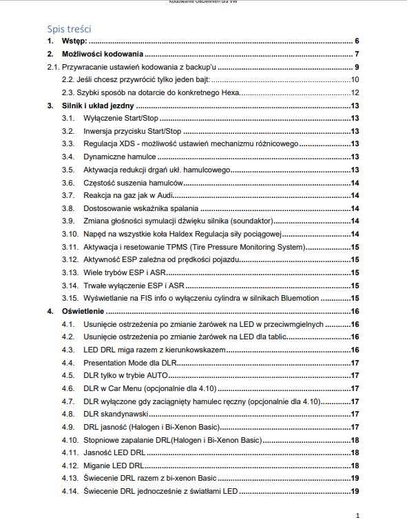 Pełny Zeszyt Kodowań dla VCDS VCP OBD11 Obd Eleven FULL PAKIET WYSYŁKA