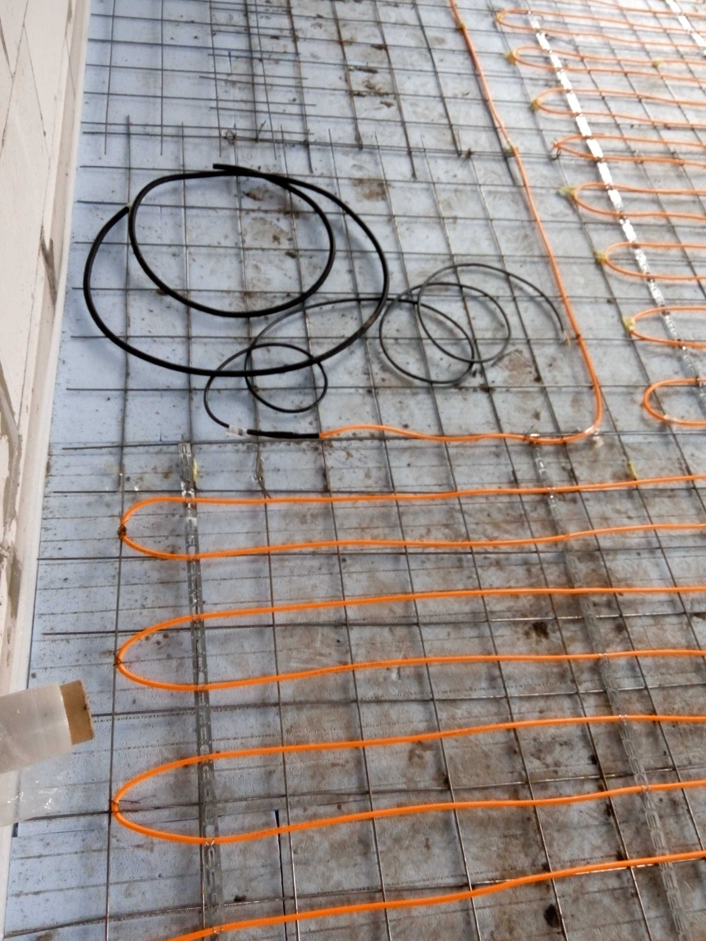 Теплый кабельный пол в сауну под плитку на балкон в квартире в доме