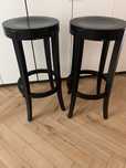 Hoker czarny Paged 2 sztuki