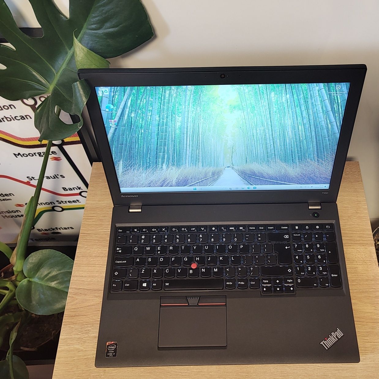 Lenovo ThinkPad T550 i7/ FHD 15,6/ nowy SSD 256GB/16GB RAM/2bat. IDEAL