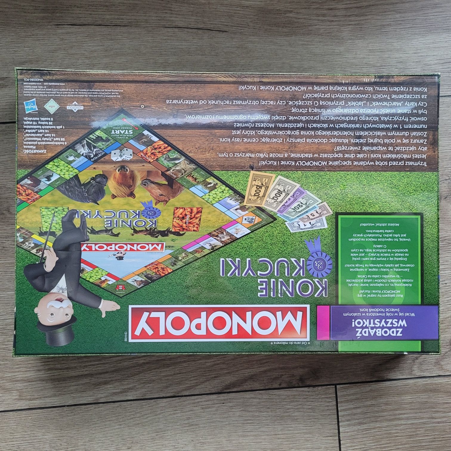 Monopoly konie i kucyki gra planszowa planszówka na prezent