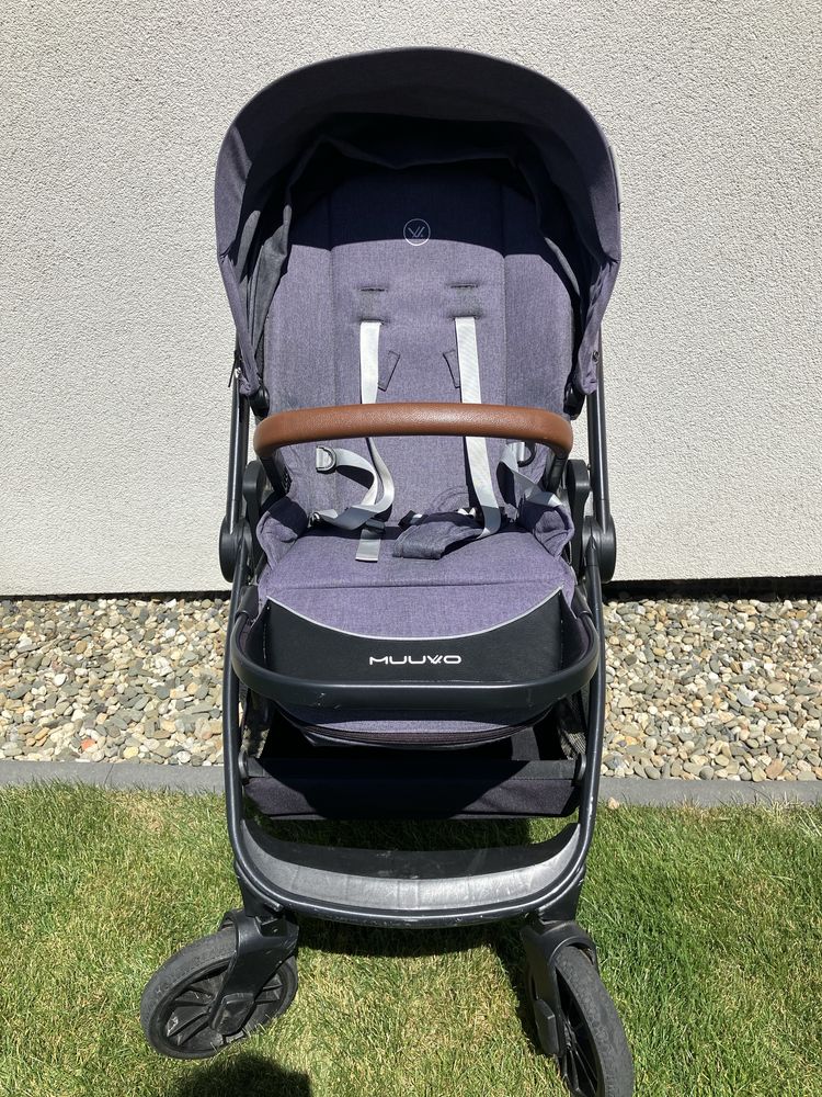 Wózek Muuvo Quick 2.0 Carbon Graphite 2w1