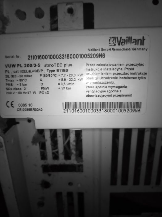 Wymiennik płytowy Vaillant
