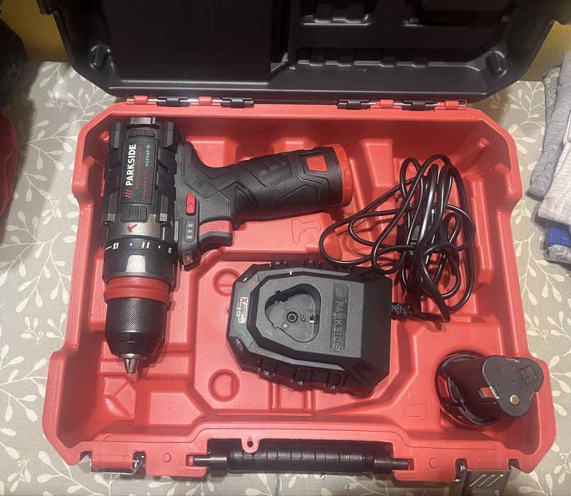 Parkside Performance PSBSAP 12a1. 45Nm. 2xaku 2amh plus ładowarka.
