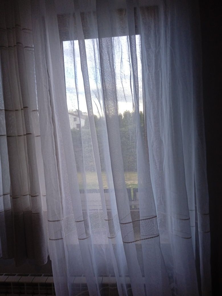 Komplet firan na przelotkach balkon+okno x 2