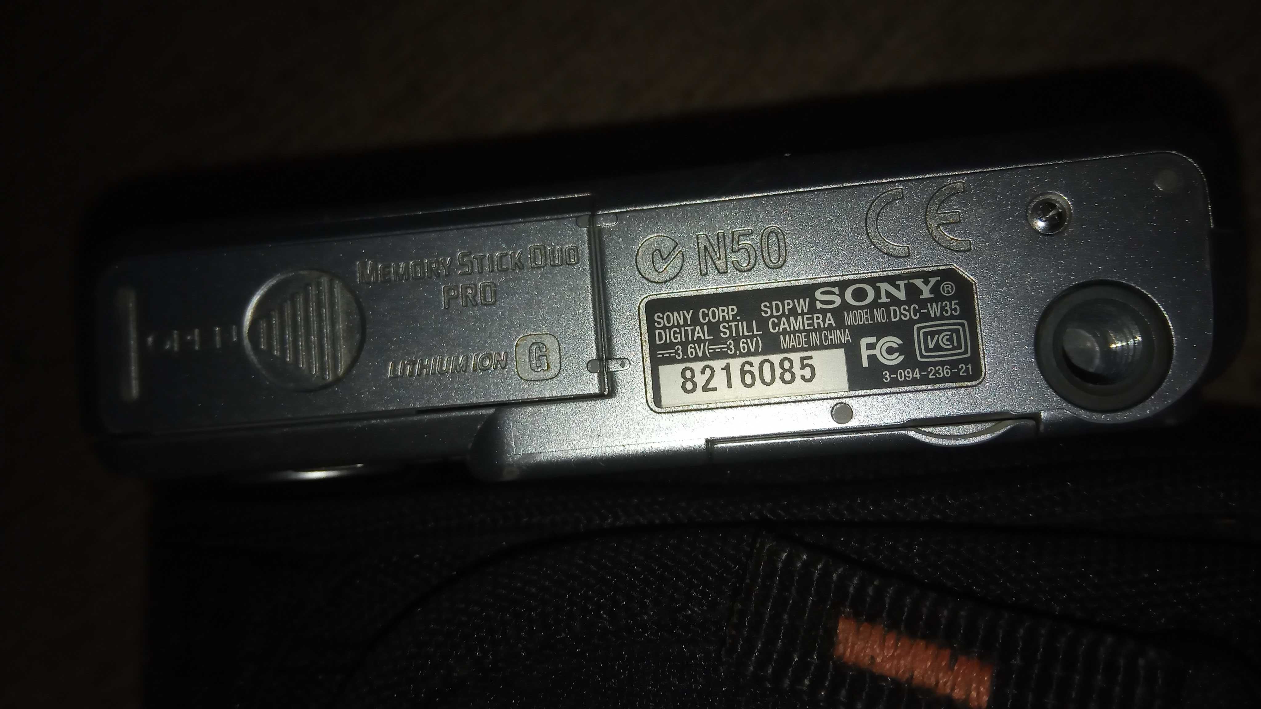 Sony Cyber-shot DSC-W35