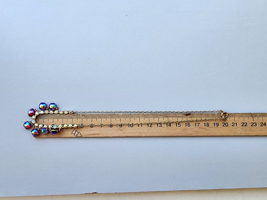 Кольє Чехословачинна позолота намисто срср/ колье Чехословакия ссср