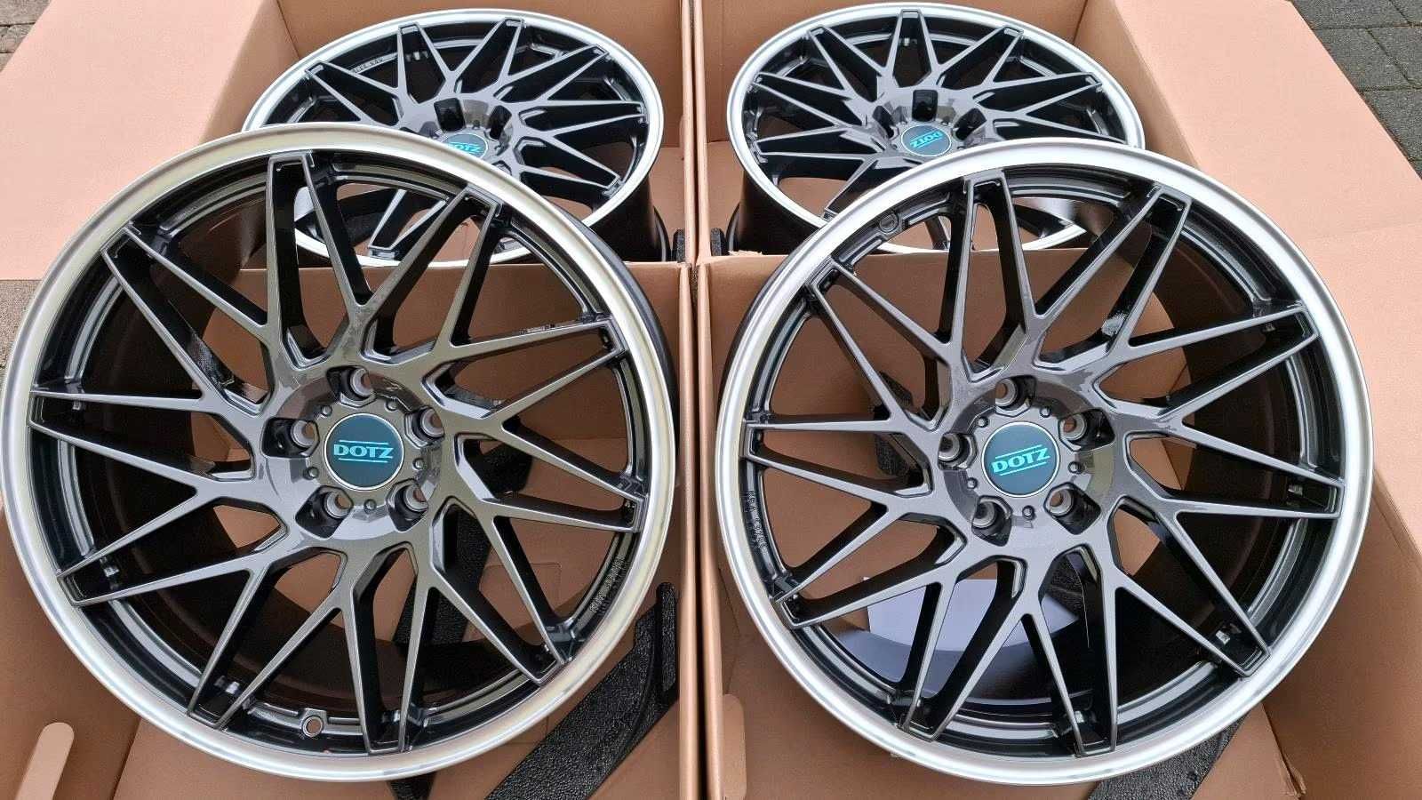 [56] 19 Cali 5x112 NOWE Felgi aluminiowe ET25 Dotz Audi A4 A5 A6 A7