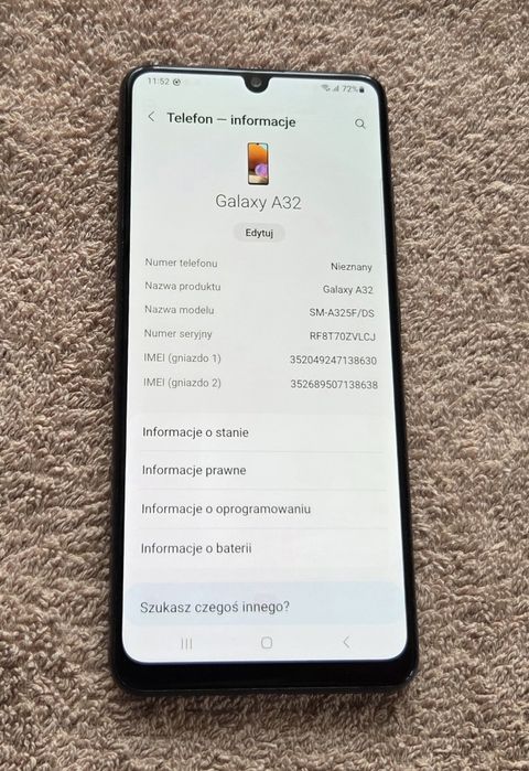 Galaxy A32 Samsung Smartfon telefon Gdańsk