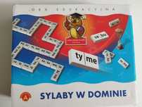 Zabawka edukacyjna Sylaby w dominie używana