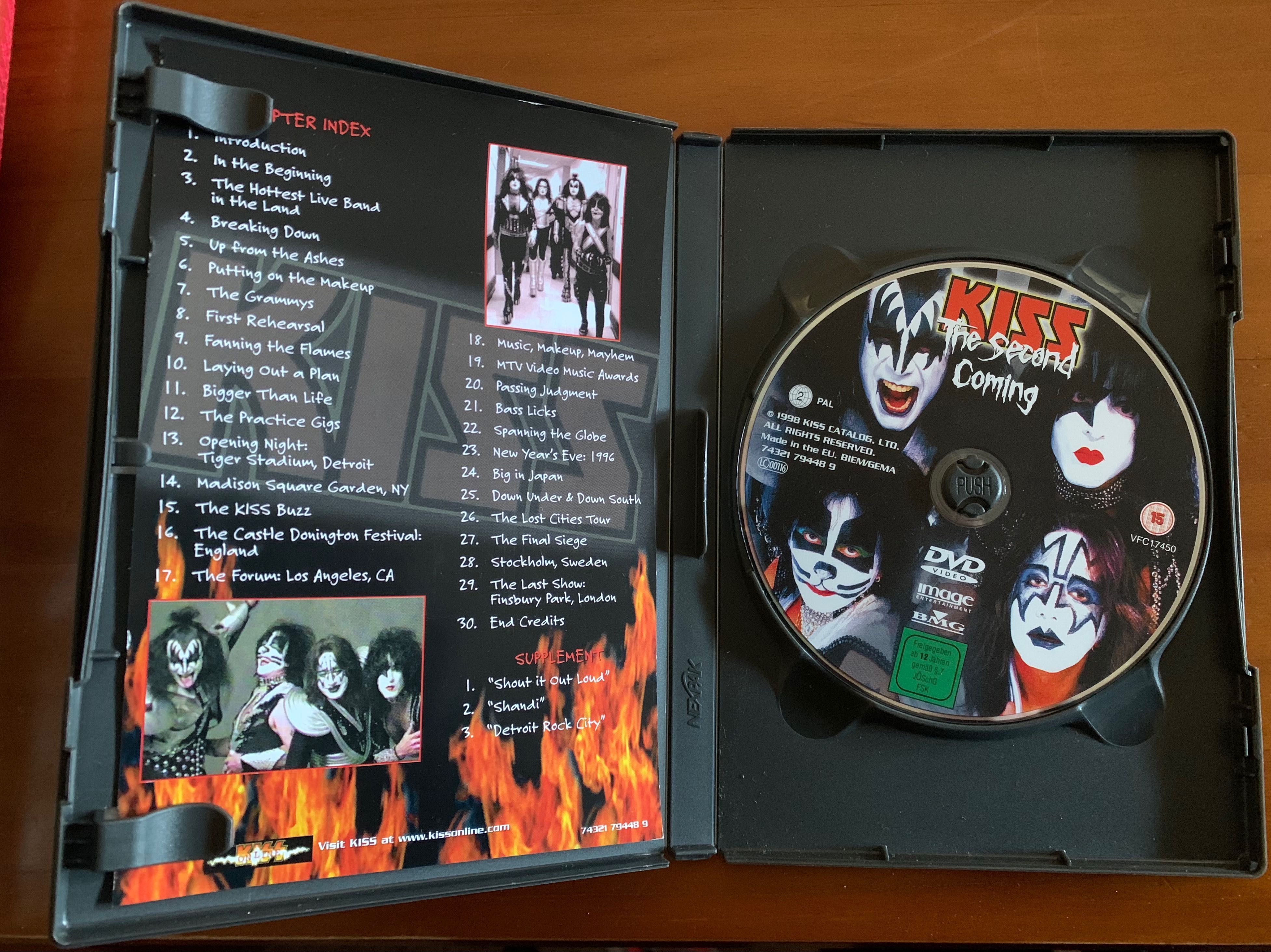 Kiss The Second Coming DVD