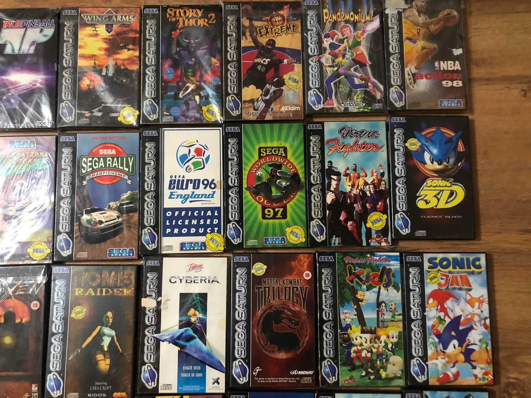 +50 Jogos Sega Saturn SegaSaturn