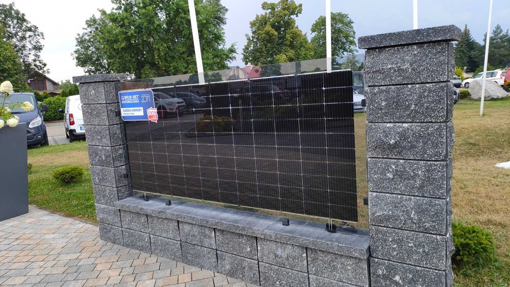 przesla fotowoltaiczne  OGRODZENIE  fotowoltaika instalcja