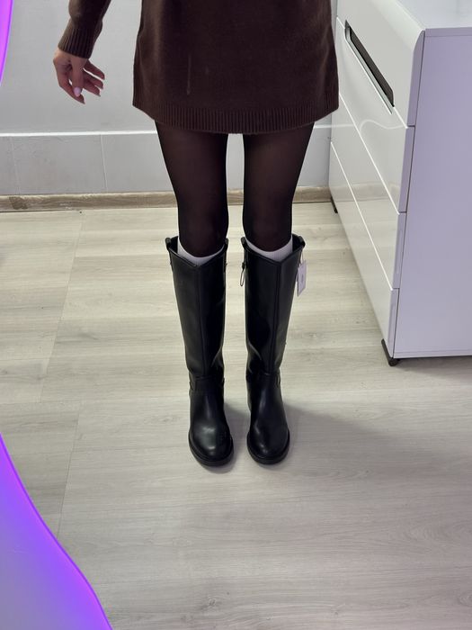 Найпопулярніша модель чобіт з широкою халявою Stradivarius, 37, 38, 39