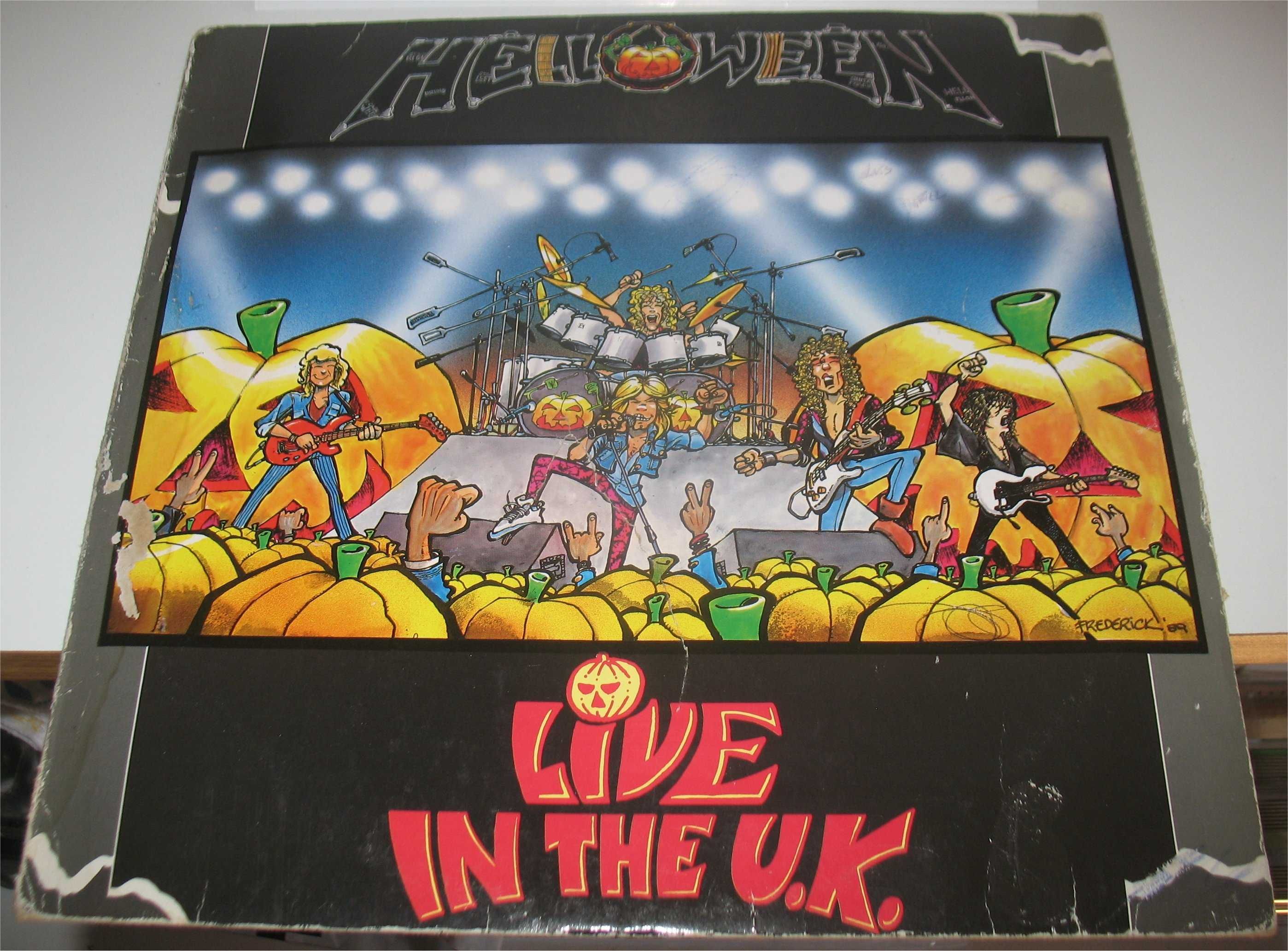 Helloween - Live In The U.K. LP