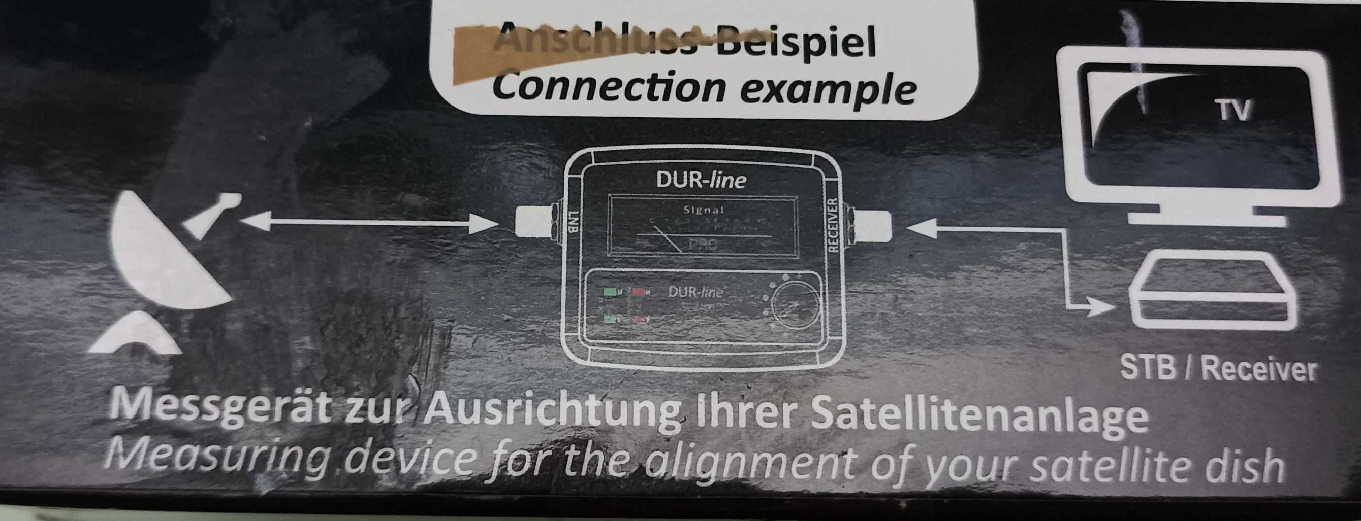 SATFINDER Dispositivo Medição Ajuste Exato Antena Satélite Digital
