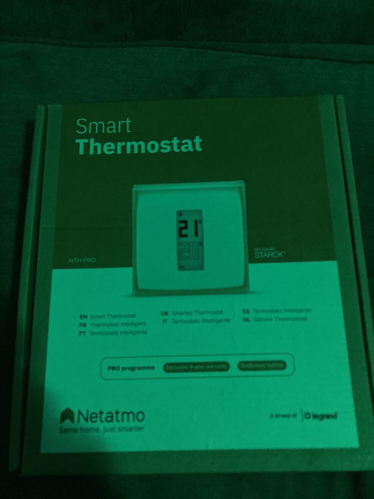 Термостат Netatmo Smart Termostat PRO HomeKit