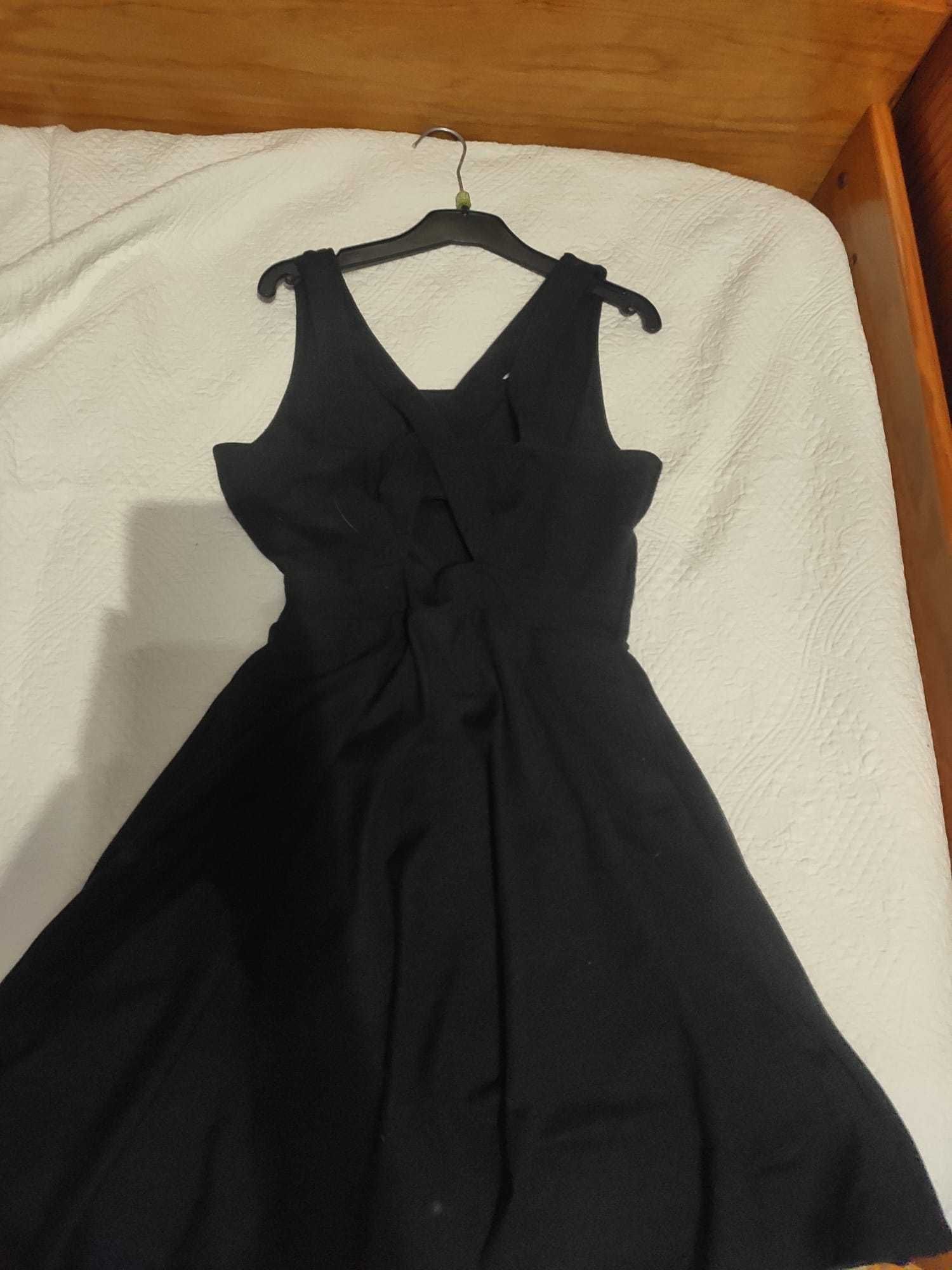 Vestido preto da Pull & Bear