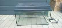 Akwarium na ryby rybki 60x30