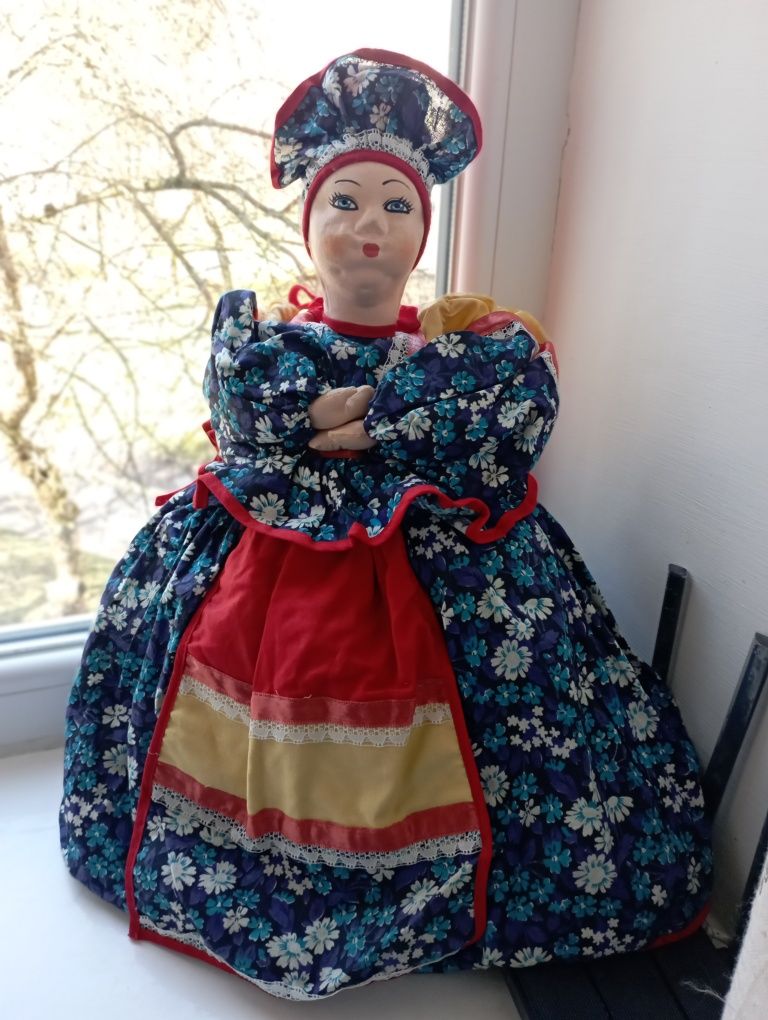 Марфа сувенірна лялька на самовар кукла кругозор цінник СССР