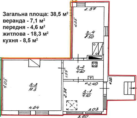 Частина дому у м. Конотоп Сумської області