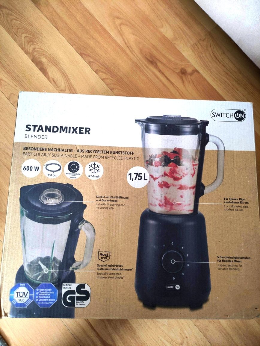 Blender kielichowy Switch On SSMGR 600 A1 600 W czarny