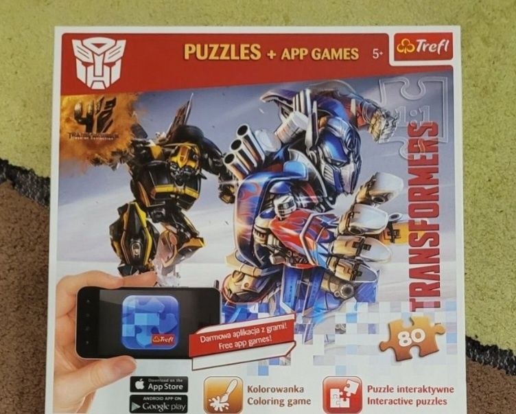 Puzzle transformers trefl 80 el