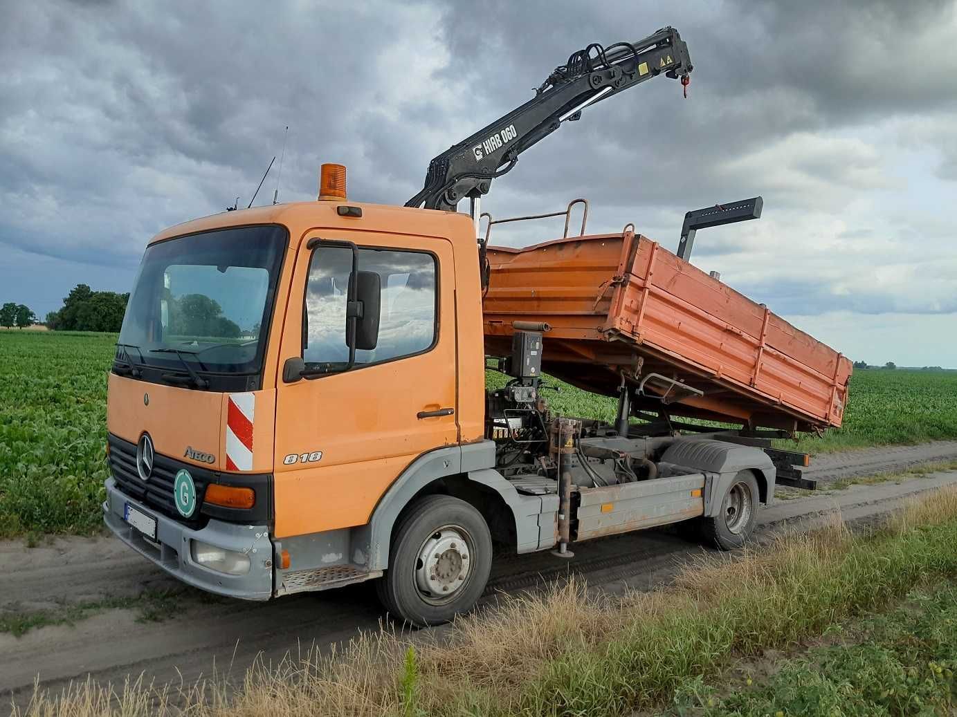 Mercedes Atego 818 Wywrotka HDS